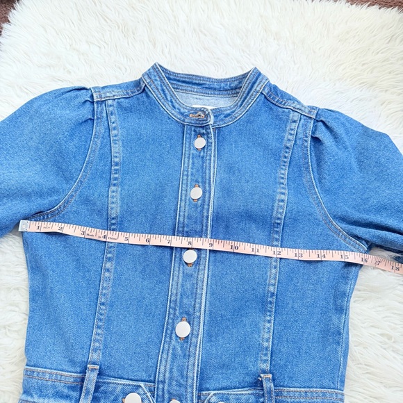 Sezane Alberta Dress - Denim - Picture 7 of 8